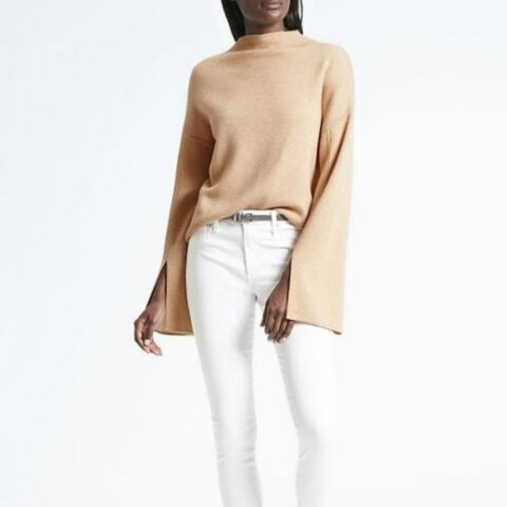 banana republic life in motion performance mock